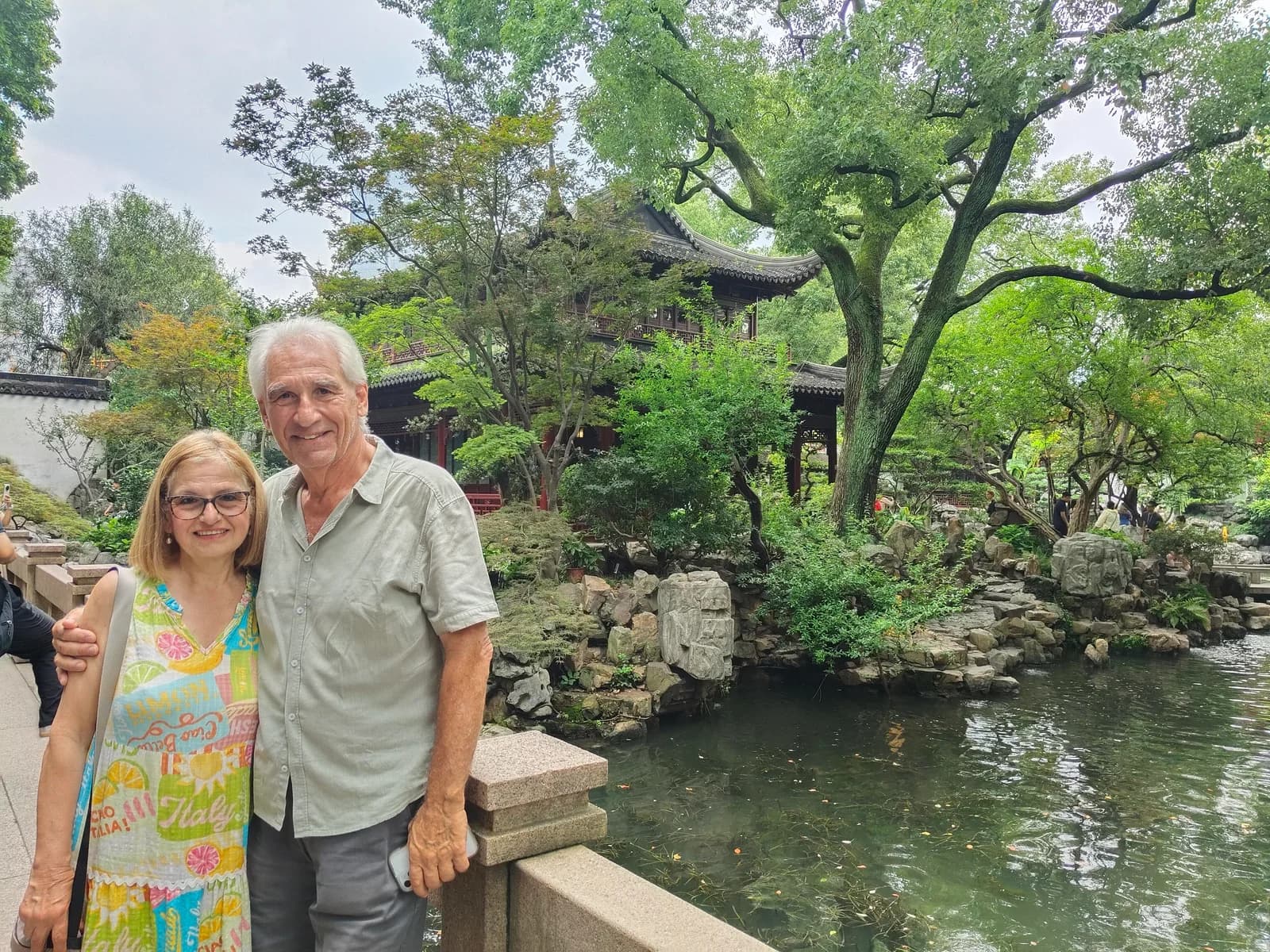 International travelers visiting Yu Garden during a private day in Shanghai