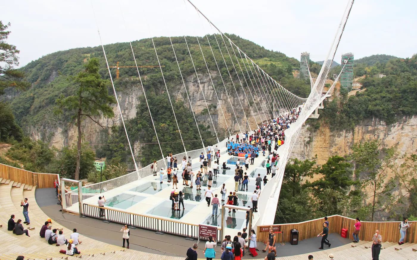Zhangjiajie glass bridge for a teen-friendly China adventure